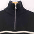 ザラ ZARA ハーフジップボーダーニット レディース import:XS