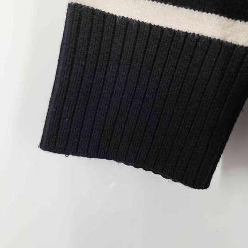ザラ ZARA ハーフジップボーダーニット レディース import:XS