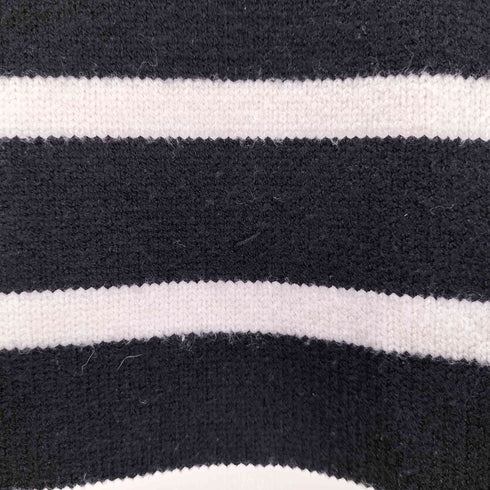 ザラ ZARA ハーフジップボーダーニット レディース import:XS