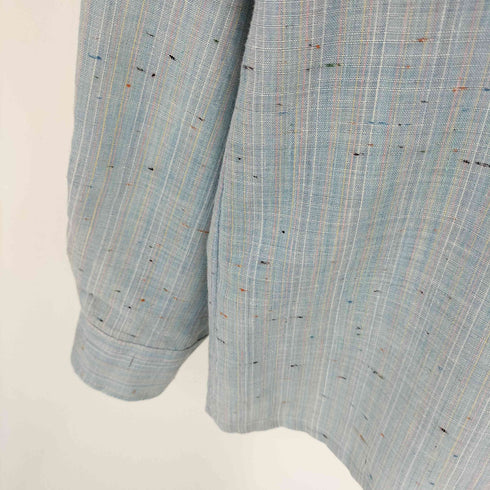 シアーズ Sears 70s KINGS ROAD ネップ 格子柄 開襟シャツ ネオロカビリー メンズ import:M