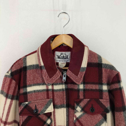 ウールリッチ WOOLRICH 白タグ 裏地ファー ジップアップジャケット メンズ import:L