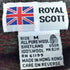 ROYAL SCOTT シェットランドウール 総柄 ニット メンズ import:M