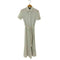 マッシモデュッティ Massimo Dutti 半袖ストライプワンピース レディース import:XS
