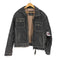 リアルレザー Real Leather ジップアップレザージャケット メンズ JPN:XS