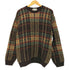 エルエルビーン L.L.Bean 80s スコットランド製 総柄 ウールニット メンズ import:S