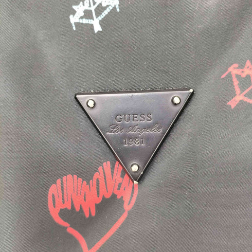 ゲス GUESS 総柄バックパック レディース