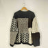 ザラ ZARA パッチワーク ニット カーディガン レディース import:L