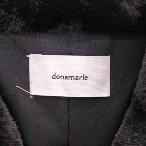 donamarie フェイクファー ラグランスリーブ ロング ダウンコート レディース JPN:38