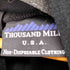 サウザンドマイル THOUSAND MILE ハーフジップハイネックナイロンワンピース レディース