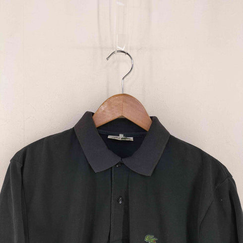 シュミーズラコステ CHEMISE LACOSTE フランス製 製品染め 鹿の子 ポロシャツ メンズ import:L