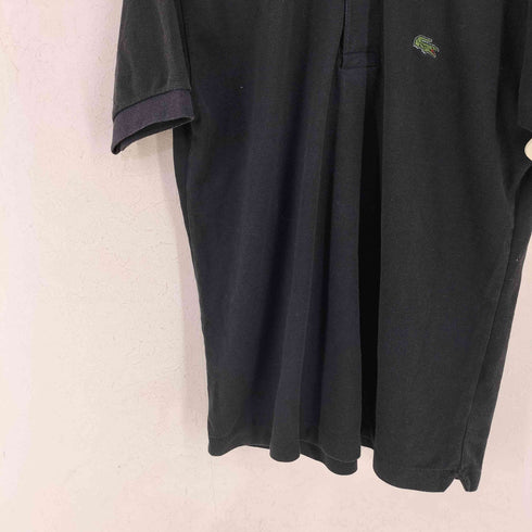 シュミーズラコステ CHEMISE LACOSTE フランス製 製品染め 鹿の子 ポロシャツ メンズ import:L