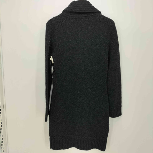 ラグビーラルフローレン Rugby Ralph Lauren ハーフジップ 変形ウールワンピース レディース import:M