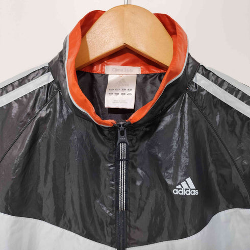 アディダス adidas Clima365 マルチカラー ナイロン トラックジャケット レディース JPN:S