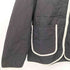 ザラ ZARA ノーカラー キルティングカーディガン レディース import:M