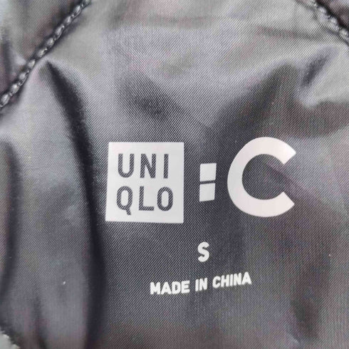 ユニクロシー UNIQLO:C 23AW チェック柄 キルティング ウォームパデッドオーバーサイズコート レディース JPN:S
