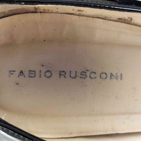 ファビオルスコーニ FABIO RUSCONI イタリア製 エナメル ヒール パンプス レディース 38