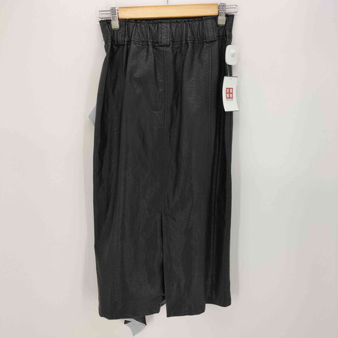 ウィップスタッフ WHIP STAFF 20SS フェイクレザー シアーフリル スカート レディース FREE