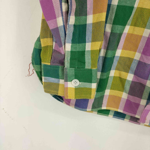シュガーケーン SUGAR CANE L/S チェックネルシャツ メンズ JPN:M