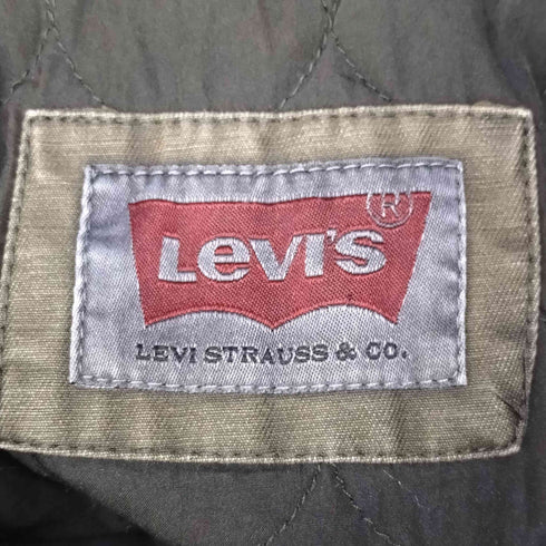 リーバイス Levis 後染め 裏地キルティング ミリタリー ジャケット メンズ import:L