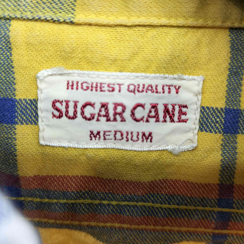 シュガーケーン SUGAR CANE L/S チェックネルシャツ メンズ JPN:M