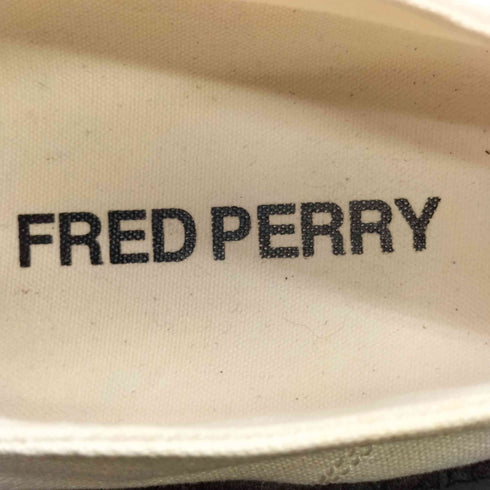 フレッドペリー FRED PERRY 月桂樹刺繍 クレープソール キャンバス ローカット スニーカー レディース UK:5