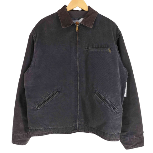 カーハート Carhartt 80s 100周年 裏地ストライプブランケット デトロイトジャケット メンズ