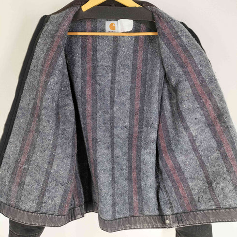カーハート Carhartt 80s 100周年 裏地ストライプブランケット デトロイトジャケット メンズ