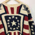 トミーヒルフィガー TOMMY HILFIGER 星条旗 コットン混 ニット セーター メンズ import:XL