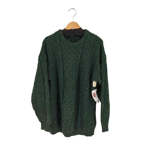 キャレイグドン Carraig Donn アイルランド製 ネップ アランニット メンズ import:L
