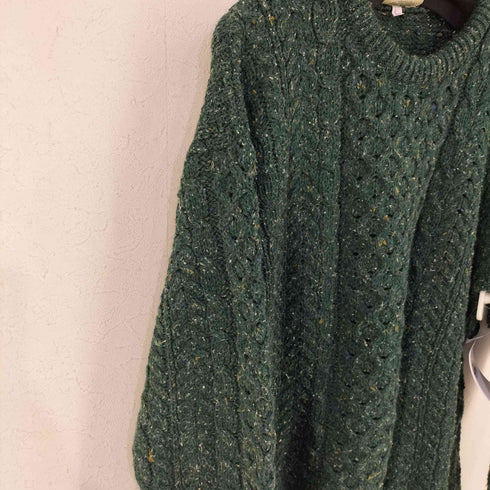 キャレイグドン Carraig Donn アイルランド製 ネップ アランニット メンズ import:L