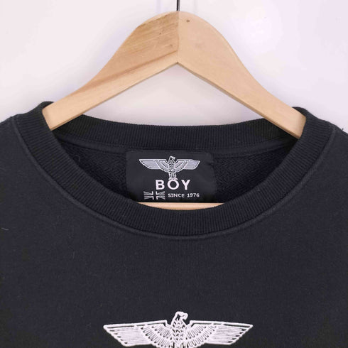 ボーイロンドン BOY LONDON ロゴプリント 袖ポケット クルーネック スウェット メンズ import:L