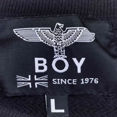 ボーイロンドン BOY LONDON ロゴプリント 袖ポケット クルーネック スウェット メンズ import:L