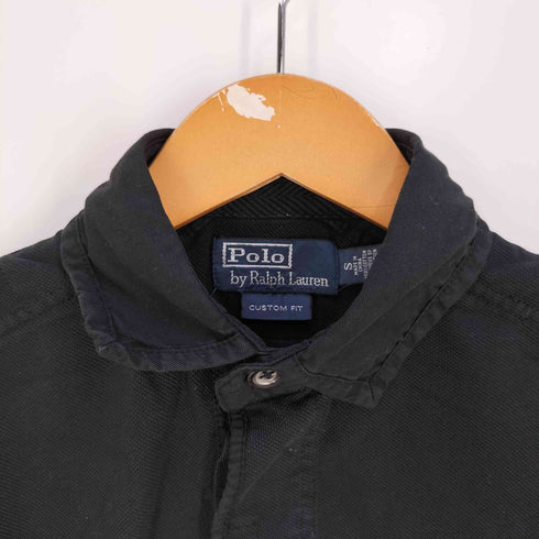 ポロバイラルフローレン Polo by RALPH LAUREN CUSTOM FIT ポニー刺繍 ビッグポニー 鹿の子ポロシャツ メンズ import:S