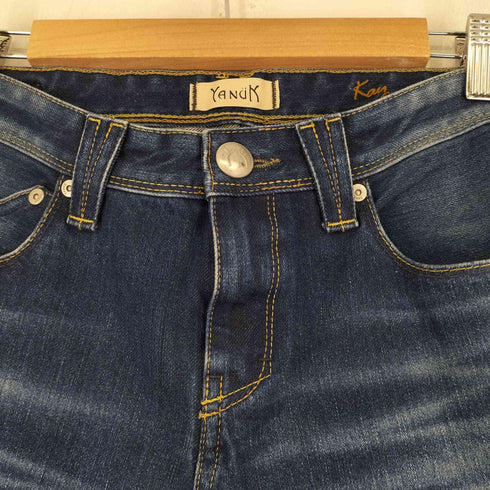 ヤヌーク YANUK KAY ケイ リラックスド スリム デニムパンツ レディース 23