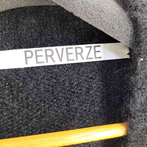 パーバーズ PERVERZE モヘア混 Vネック ニットプルオーバー レディース FREE