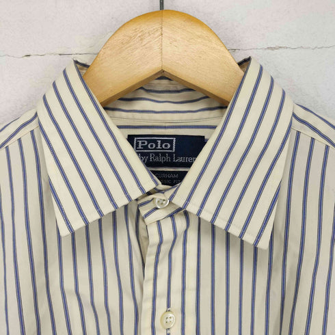 ポロバイラルフローレン Polo by RALPH LAUREN CURHAM ストライプシャツ メンズ 16 1/2