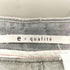カリテ qualite e-jeans 製品染ストレートパンツ レディース JPN:34