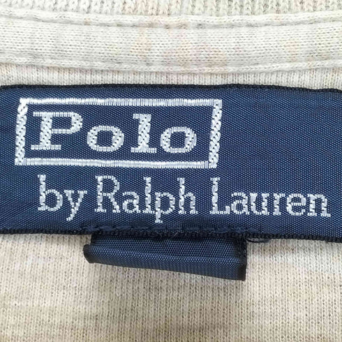ポロバイラルフローレン Polo by RALPH LAUREN 刺繍ハーフジップスウェット メンズ JPN:L