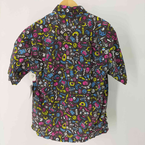 ローリングクレイドル Rolling Cradle 総柄S/Sシャツ スカル メンズ JPN:XL
