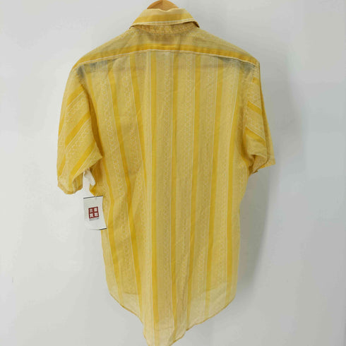ヴァンヒューゼン VAN HEUSEN 70s 総柄S/Sシャツ 襟芯 メンズ 15 2
