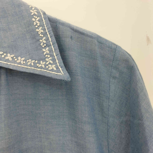 ビッグマック BIG MAC 70s J.C.PENNEY 開襟 刺繍 半袖シャツ メンズ