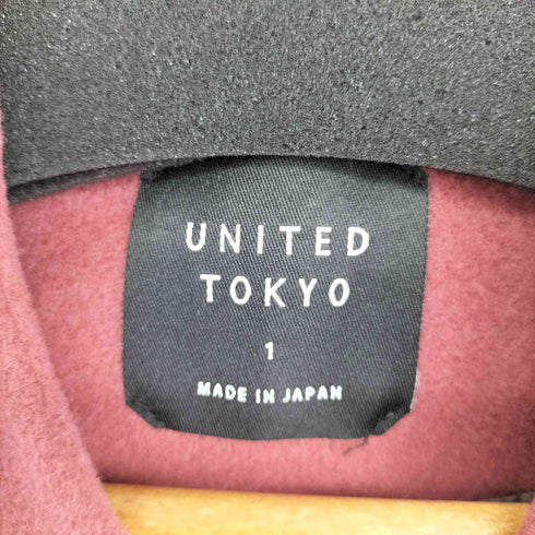 ユナイテッドトウキョウ UNITED TOKYO Super140カシミヤ混Vネックコート レディース 1