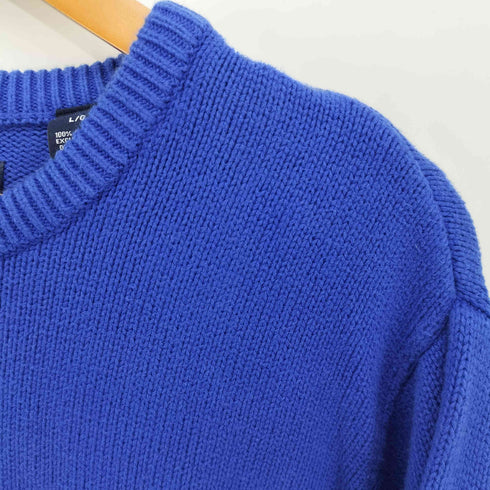 チャップスラルフローレン CHAPS RALPH LAUREN Cotton Knit Sweater メンズ import:L