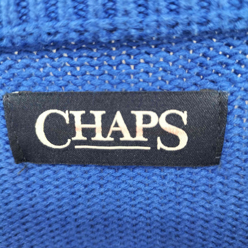 チャップスラルフローレン CHAPS RALPH LAUREN Cotton Knit Sweater メンズ import:L