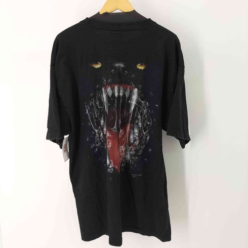 Rock Chang 両面プリントS/S 3DTシャツ 熊 メンズ JPN:XXL