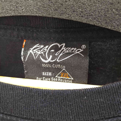 Rock Chang 両面プリントS/S 3DTシャツ 熊 メンズ JPN:XXL