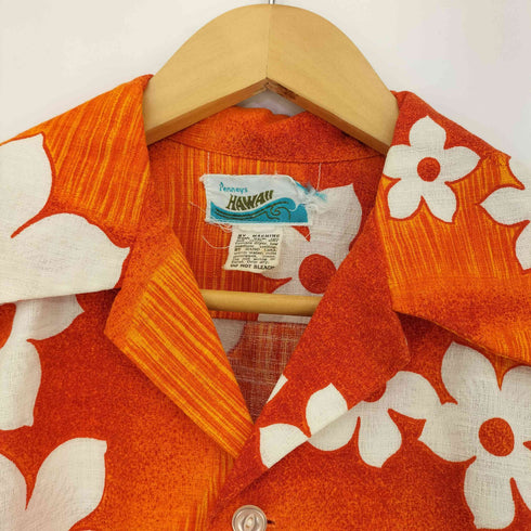 ペニーズ PENNEYS 70s 開襟 ハワイアンシャツ メンズ