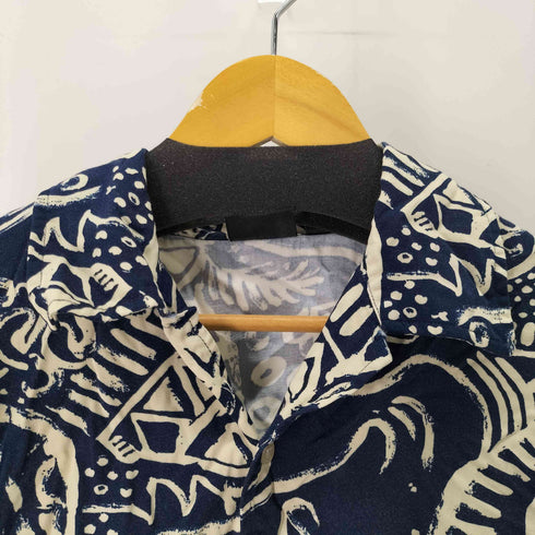 ゲス GUESS 総柄S/S開襟シャツ メンズ JPN:XL