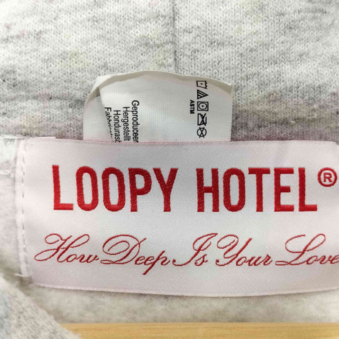 LOOPY HOTEL 裏起毛 プルオーバーパーカー メンズ import:L