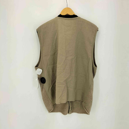 ギャップ Gap 90S~00S OLD リネンニット切替ベスト メンズ import:XL